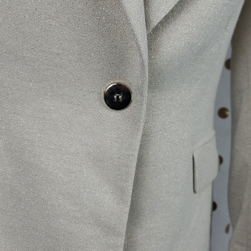 Zara Basic Single Breasted Gold Blazer - image 4